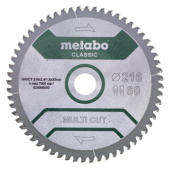Metabo list kružne testere Classic 216x30mm/60 zuba 628066000